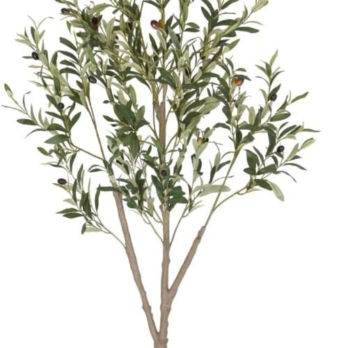 Olive Trees Artificial Indoor Tall Faux Olive Tree with Planter