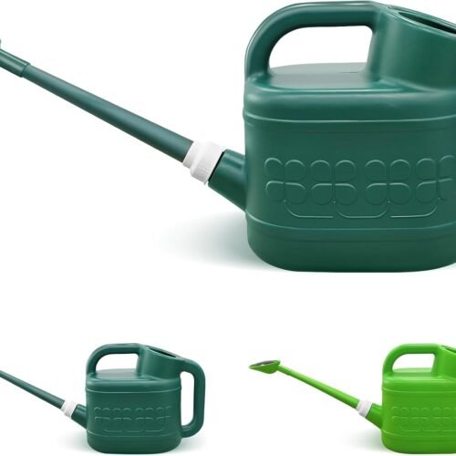 Outdoor Watering Can with Removable Long Spout and Sprinkler Head