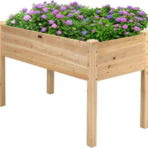 Raised Garden Bed with Legs for Vegetables Flowers and Herbs