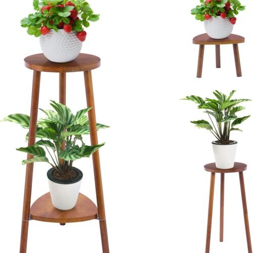 Convertible Wooden Plant Stand