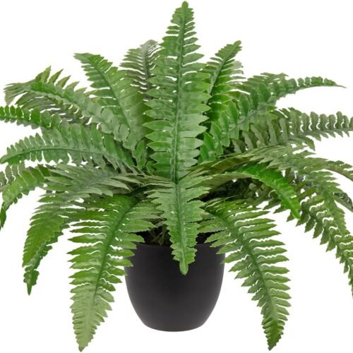 Fake Fern Potted Plant Artificial Boston Ferns in Pot