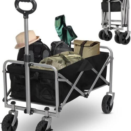 Heavy Duty Collapsible Garden Utility Cart