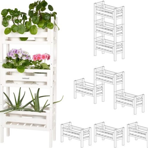 Adjustable Tiered Ladder Plant Stand