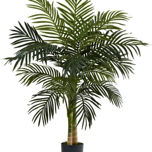 Double Stalk Artificial Tree Realistic Foliage Maintenance Free