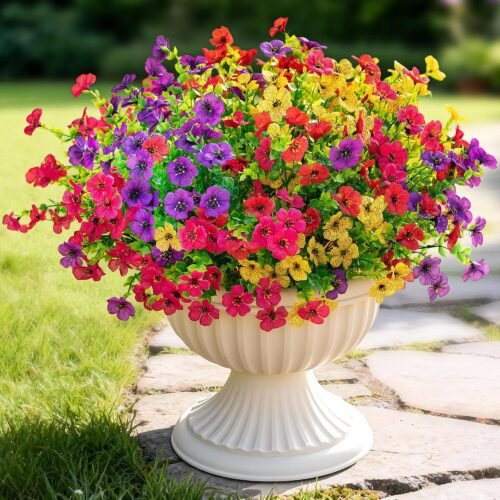 Artificial Fake Flowers Plants for Outdoors Silk Daisy